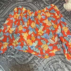 Off the shoulder blouse